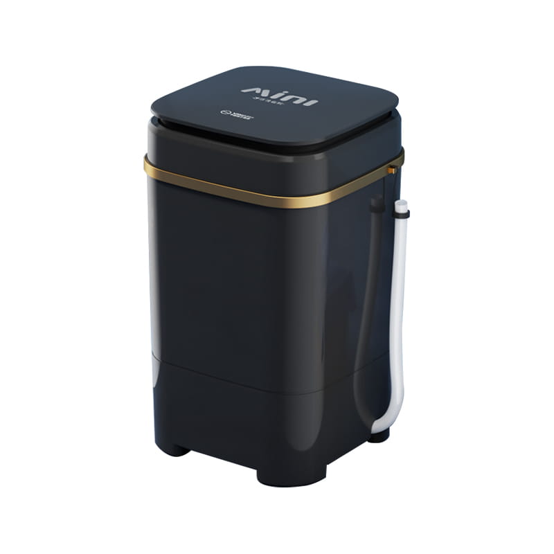 65kgの模倣ハンドウォッシュ大きな波のホイールスクエア半自動コンパクトミニワッシャー